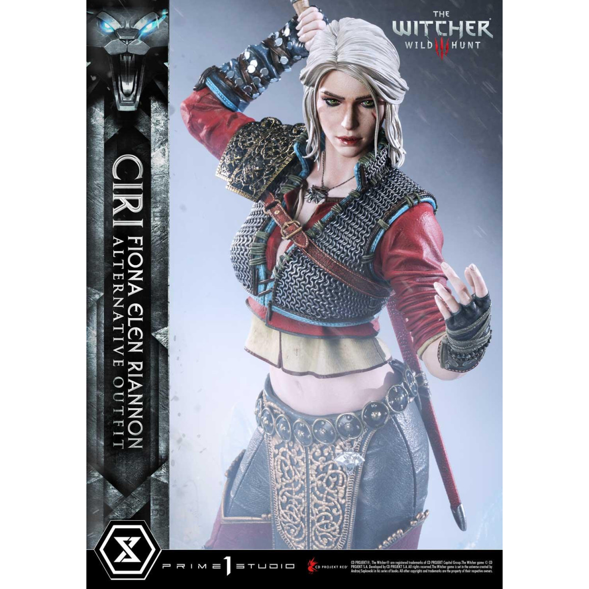 Prime 1 Studio - The Witcher 3: Wild Hunt - Ciri Fiona Elen Riannon Traje Alternativo DX Bonus Version Premium Masterline 1/4