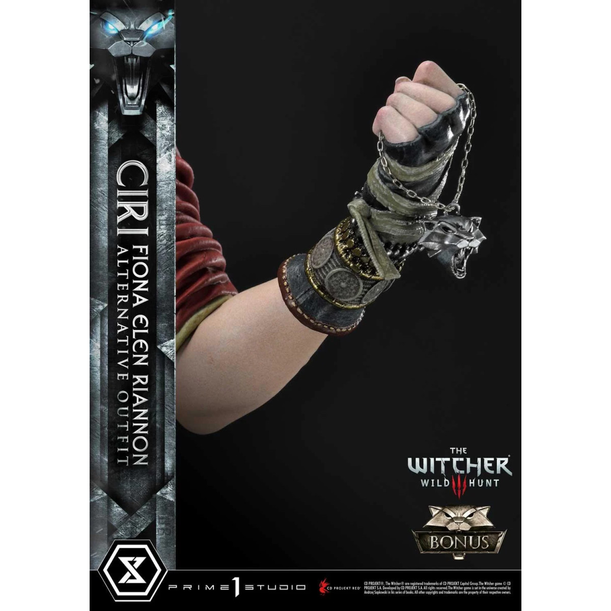 Prime 1 Studio - The Witcher 3: Wild Hunt - Ciri Fiona Elen Riannon Traje Alternativo DX Bonus Version Premium Masterline 1/4