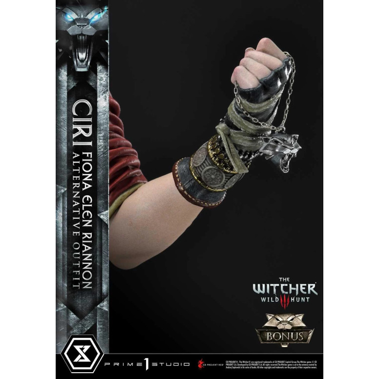 Prime 1 Studio - The Witcher 3: Wild Hunt - Ciri Fiona Elen Riannon Traje Alternativo DX Bonus Version Premium Masterline 1/4