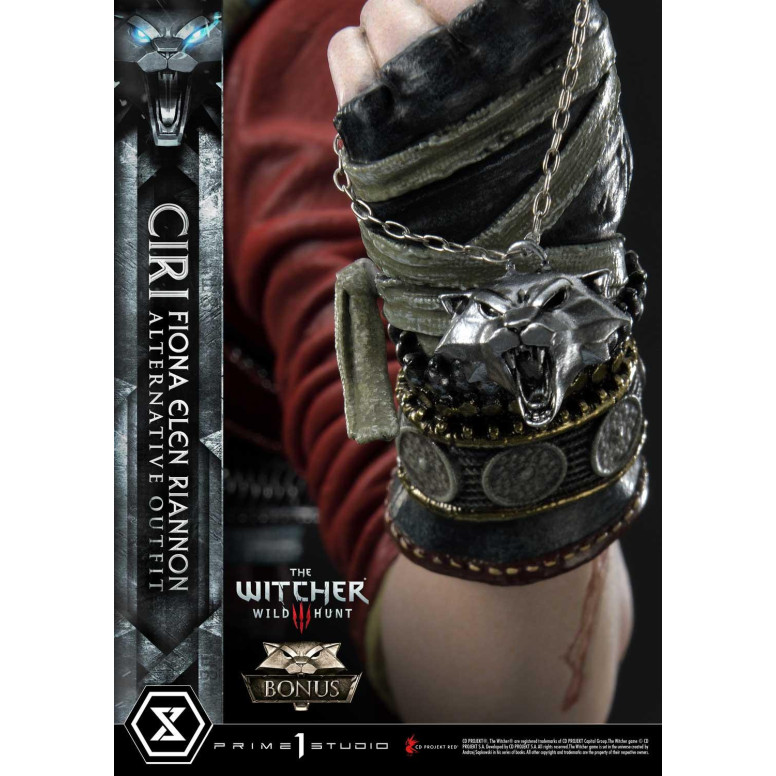 Prime 1 Studio - The Witcher 3: Wild Hunt - Ciri Fiona Elen Riannon Traje Alternativo DX Bonus Version Premium Masterline 1/4