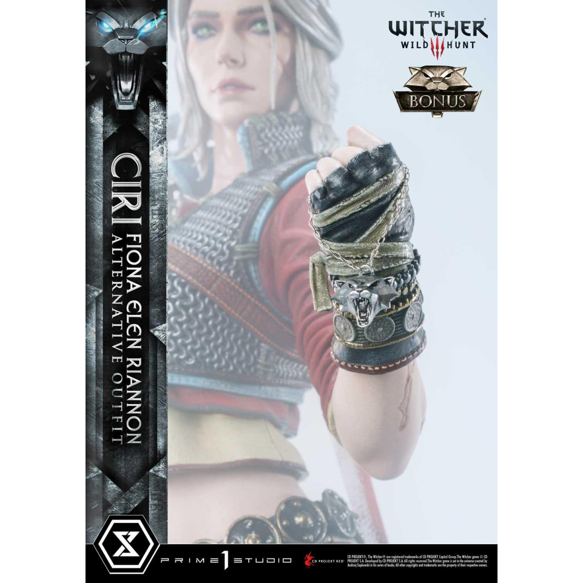 Prime 1 Studio - The Witcher 3: Wild Hunt - Ciri Fiona Elen Riannon Traje Alternativo DX Bonus Version Premium Masterline 1/4