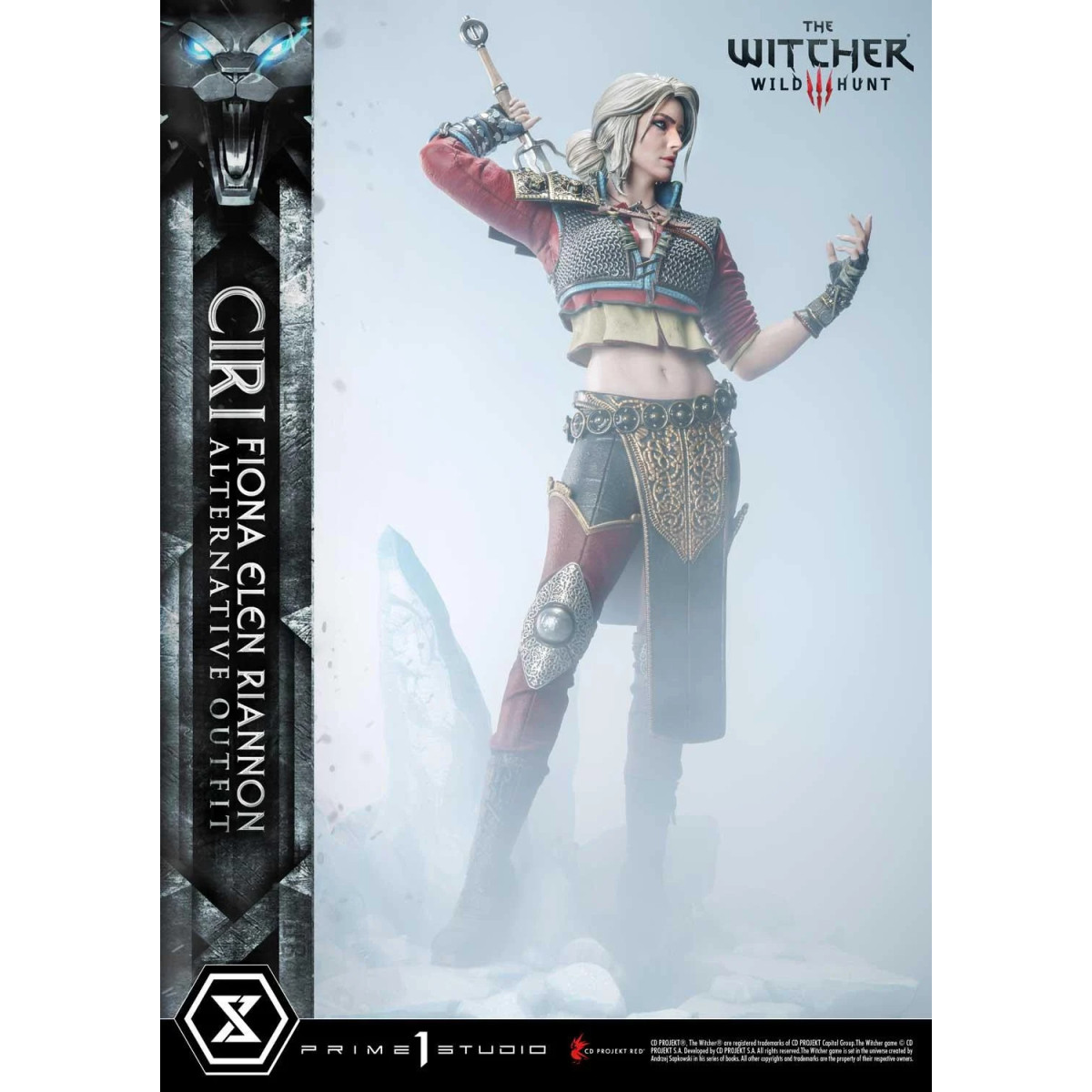 Prime 1 Studio - The Witcher 3: Wild Hunt - Ciri Fiona Elen Riannon Traje Alternativo DX Bonus Version Premium Masterline 1/4