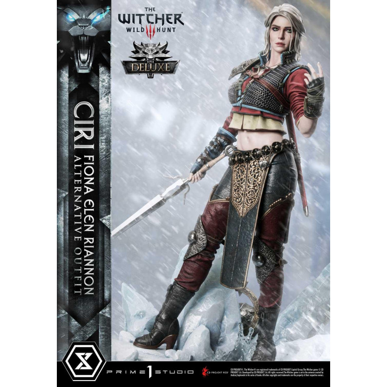 Prime 1 Studio - The Witcher 3: Wild Hunt - Ciri Fiona Elen Riannon Traje Alternativo DX Bonus Version Premium Masterline 1/4