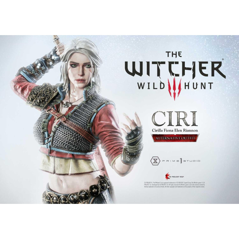 Prime 1 Studio - The Witcher 3: Wild Hunt - Ciri Fiona Elen Riannon Traje Alternativo DX Bonus Version Premium Masterline 1/4