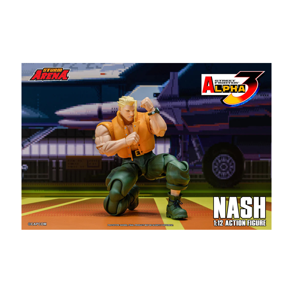 Storm Collectibles - NASH (Charlie) - Street Fighter Alpha Storm Arena 1/12