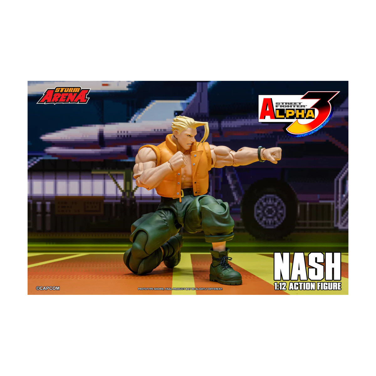 Storm Collectibles - NASH (Charlie) - Street Fighter Alpha Storm Arena 1/12
