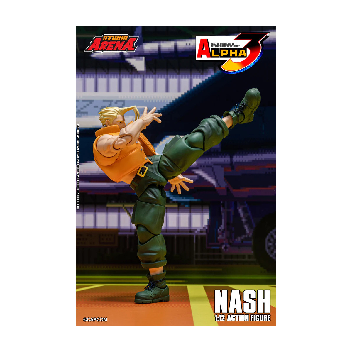 Storm Collectibles - NASH (Charlie) - Street Fighter Alpha Storm Arena 1/12