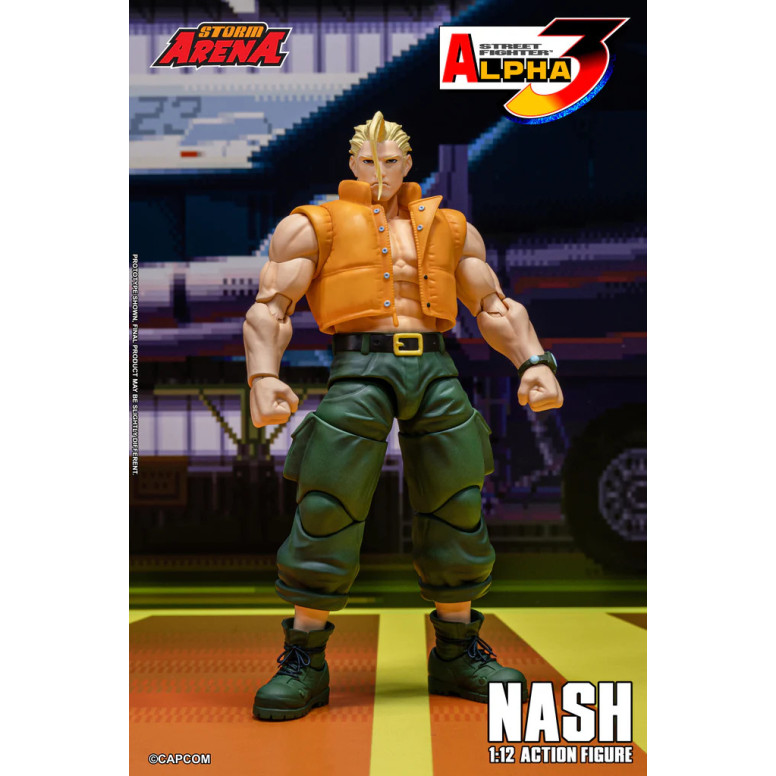 Storm Collectibles - NASH (Charlie) - Street Fighter Alpha Storm Arena 1/12