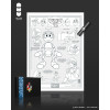 Ulises 31 Uv Art Print - Nono A3 - We Are Tokyo