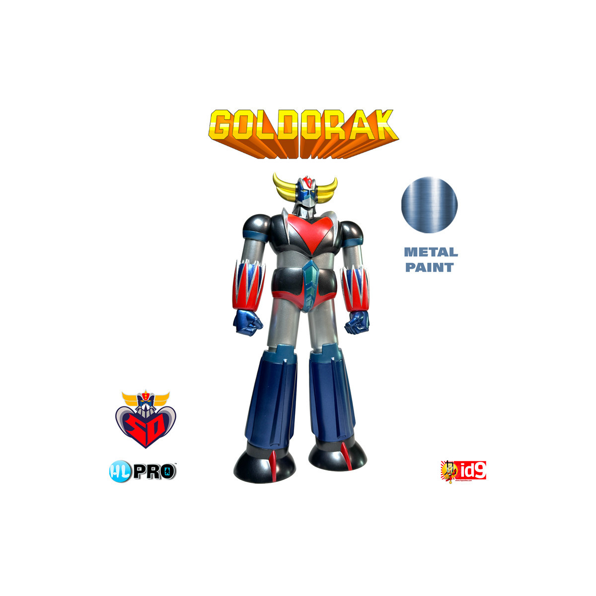 HL Pro - Grendizer Metallic Touch 50Th Anniv 60cm (Logo Francais)