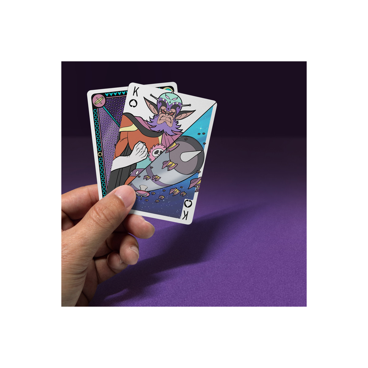 Grendizer - Juego de póquer de 54 cartas - Juego de cartas de póquer de protocolo Vega II - We Are Tokyo
