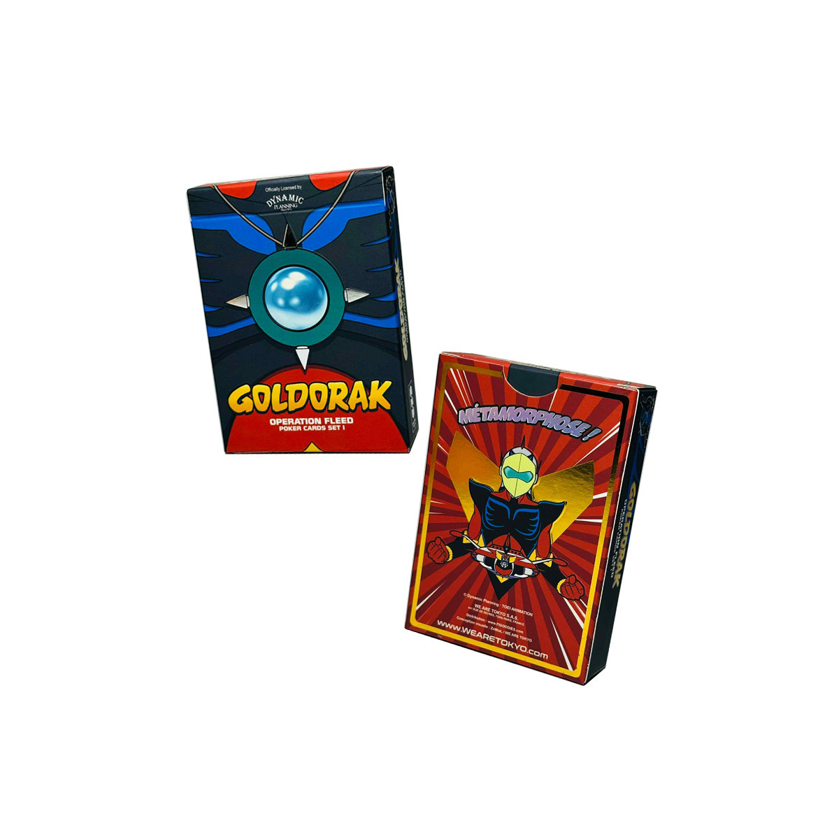 Grendizer - 54 Card Poker Set - Operation Fleed Poker Cards Set I - We Are Tokyo