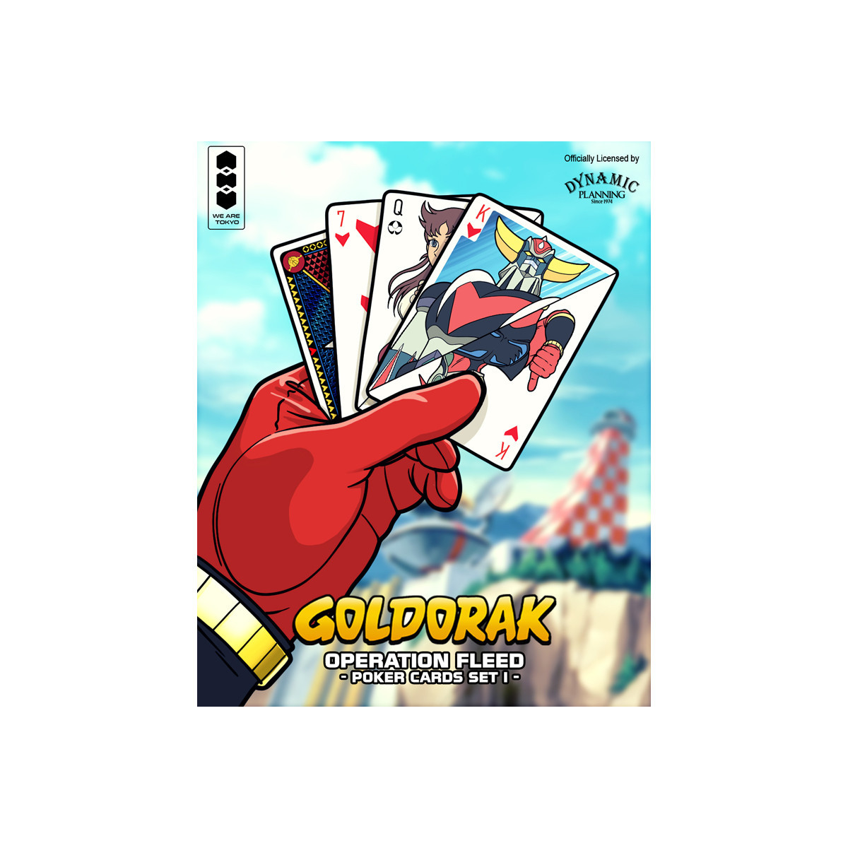 Grendizer - 54 Card Poker Set - Operation Fleed Poker Cards Set I - We Are Tokyo
