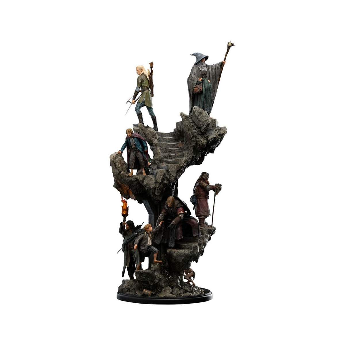 Estatuilla de la Colección Masters de El Señor de los Anillos - La Comunidad del Anillo Edición Limitada 1/6
