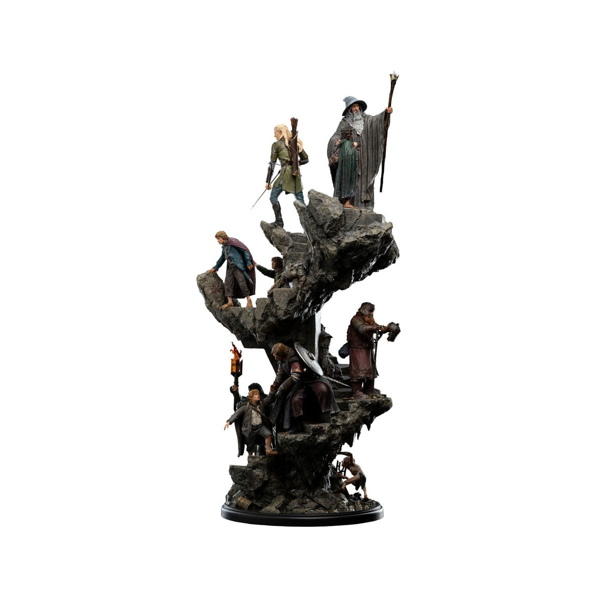 Estatuilla de la Colección Masters de El Señor de los Anillos - La Comunidad del Anillo Edición Limitada 1/6