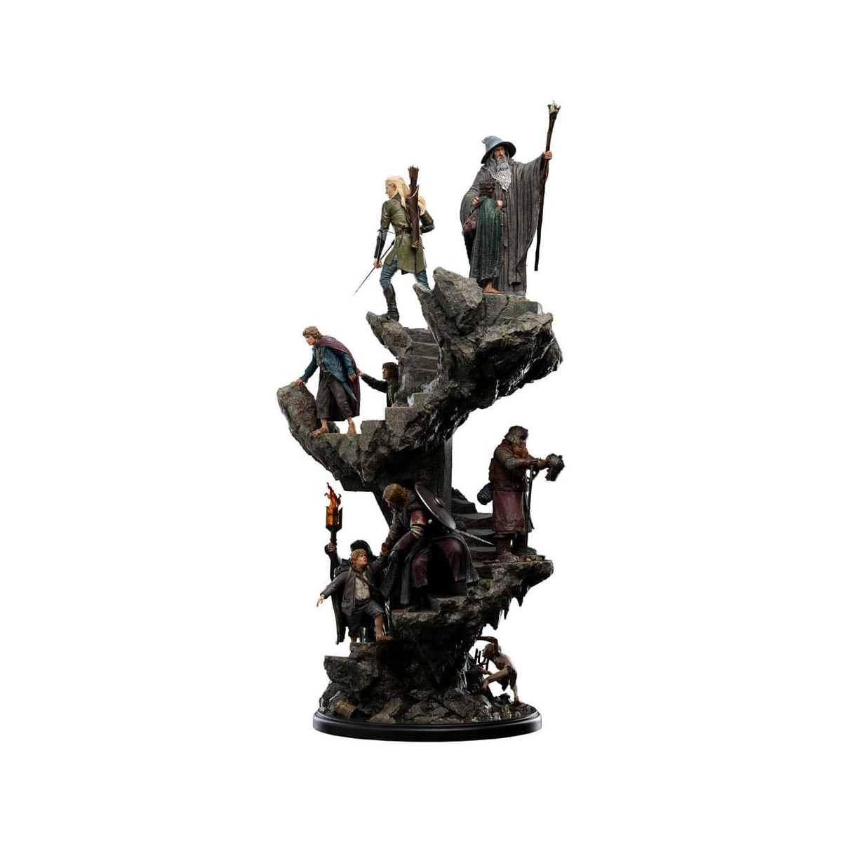 Estatuilla de la Colección Masters de El Señor de los Anillos - La Comunidad del Anillo Edición Limitada 1/6