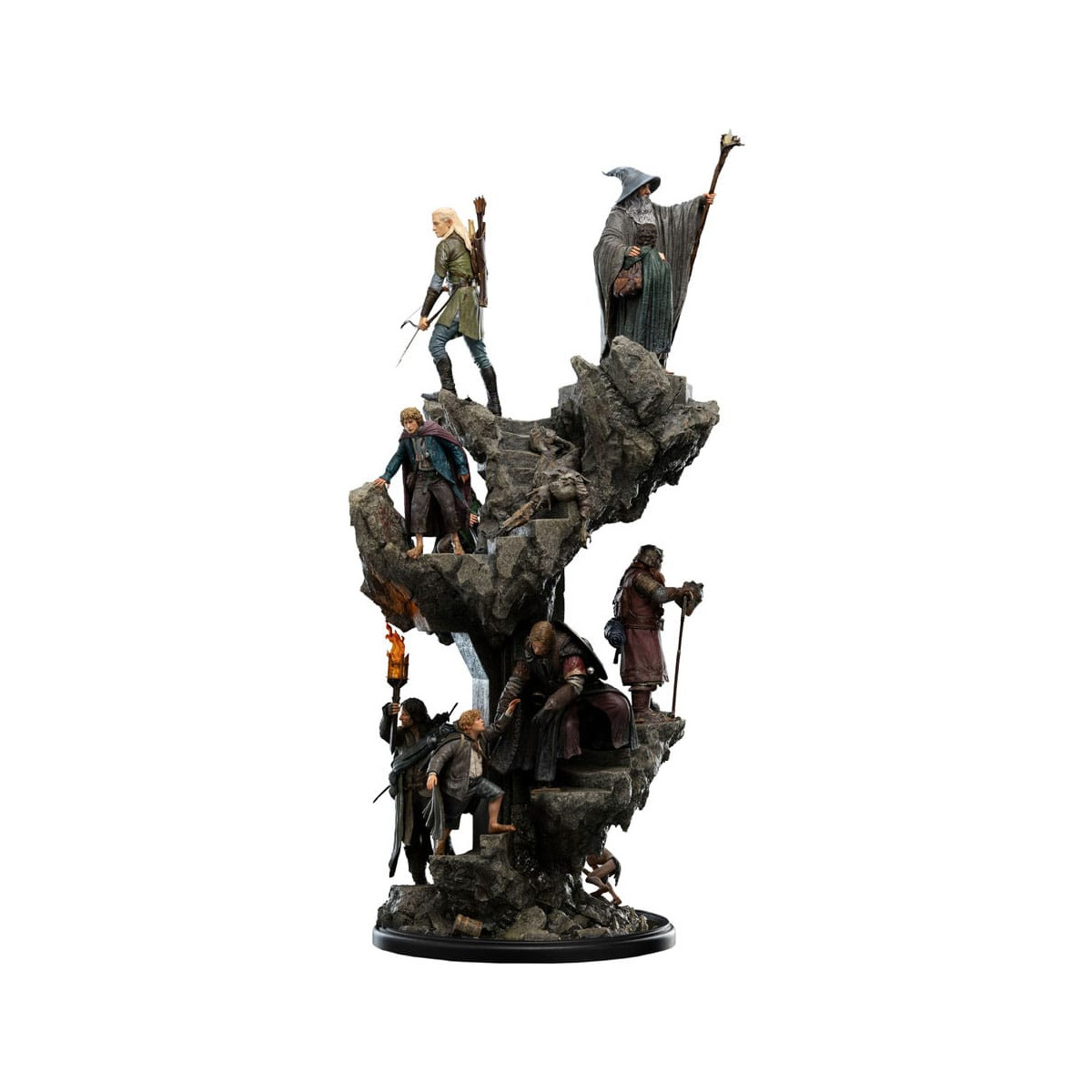 Estatuilla de la Colección Masters de El Señor de los Anillos - La Comunidad del Anillo Edición Limitada 1/6