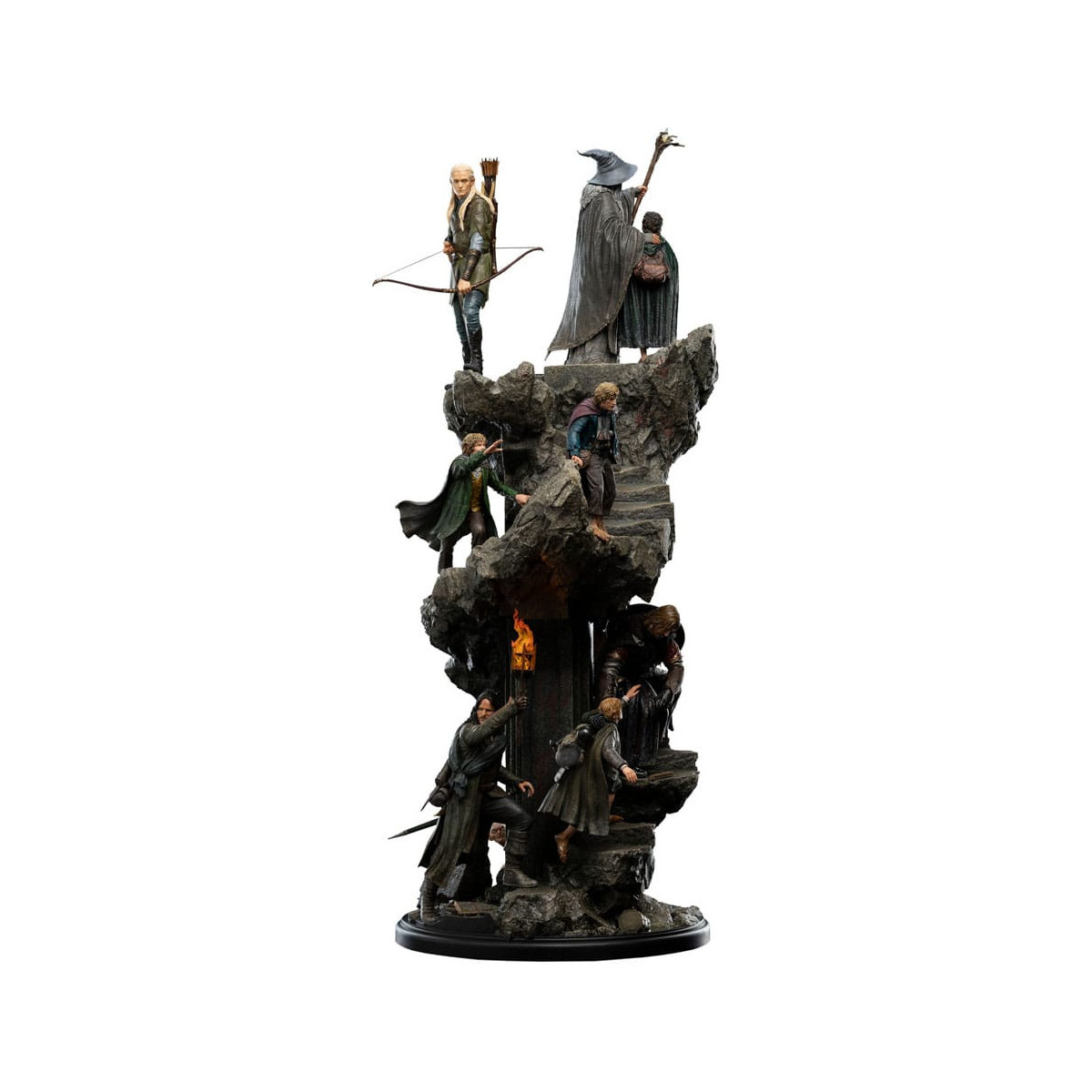 Estatuilla de la Colección Masters de El Señor de los Anillos - La Comunidad del Anillo Edición Limitada 1/6