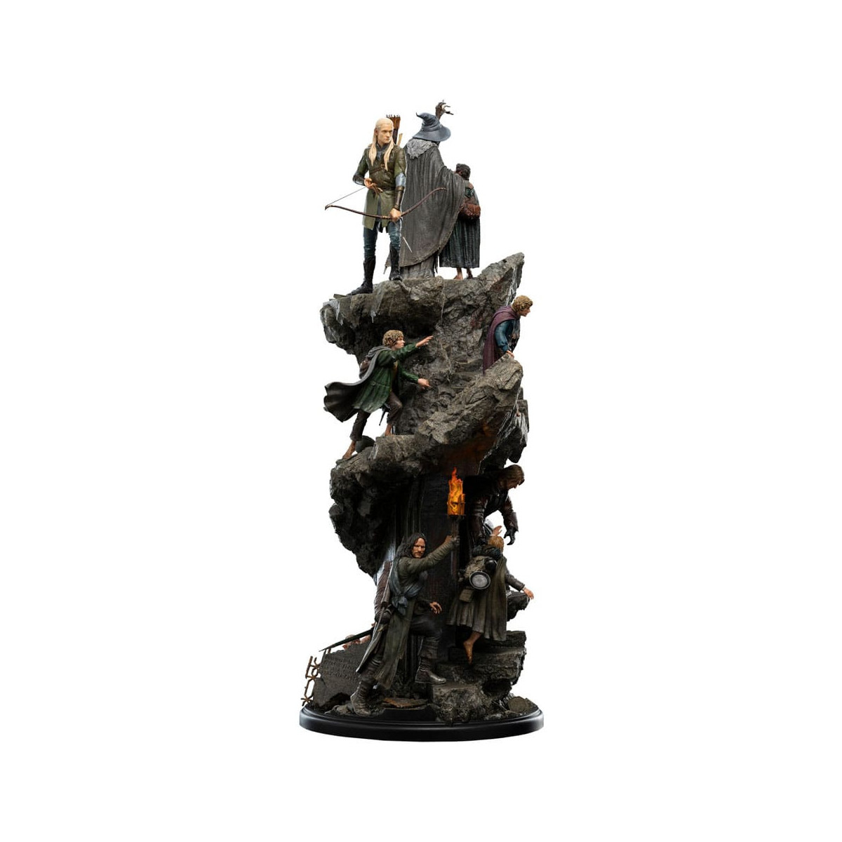 Estatuilla de la Colección Masters de El Señor de los Anillos - La Comunidad del Anillo Edición Limitada 1/6
