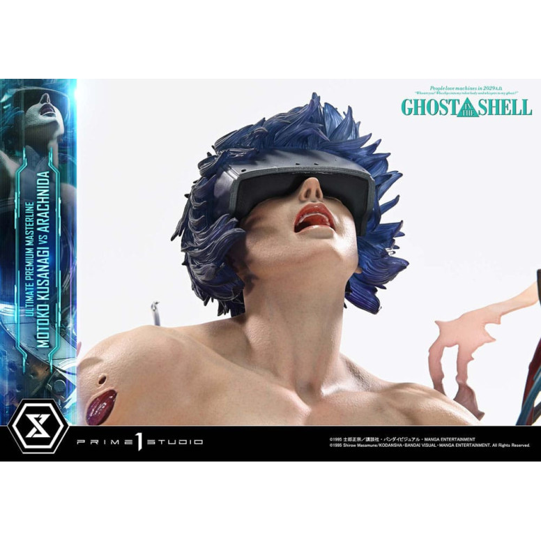 Prime 1 Studio Ghost in the Shell - Motoko Kusanagi vs Arachnida Bonus Version Ultimate Premium Masterline Series 1/4