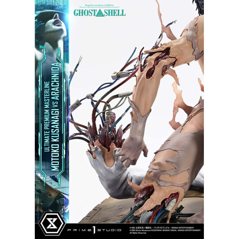 Prime 1 Studio Ghost in the Shell - Motoko Kusanagi vs Arachnida Bonus Version Ultimate Premium Masterline Series 1/4