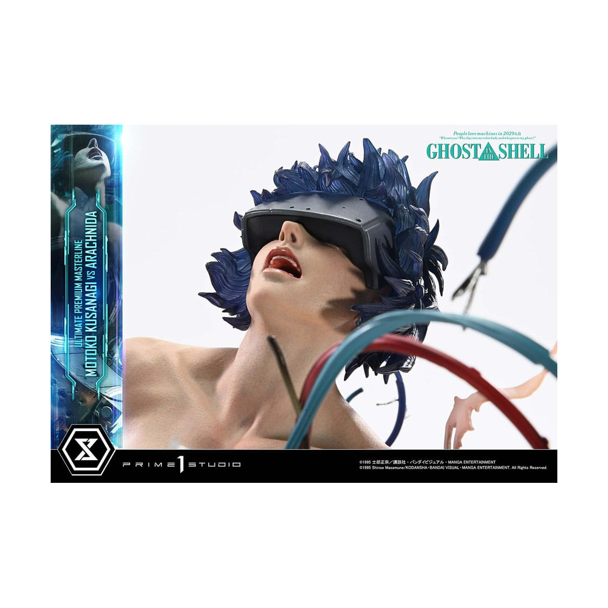 Prime 1 Studio Ghost in the Shell - Motoko Kusanagi vs Arachnida Bonus Version Ultimate Premium Masterline Series 1/4