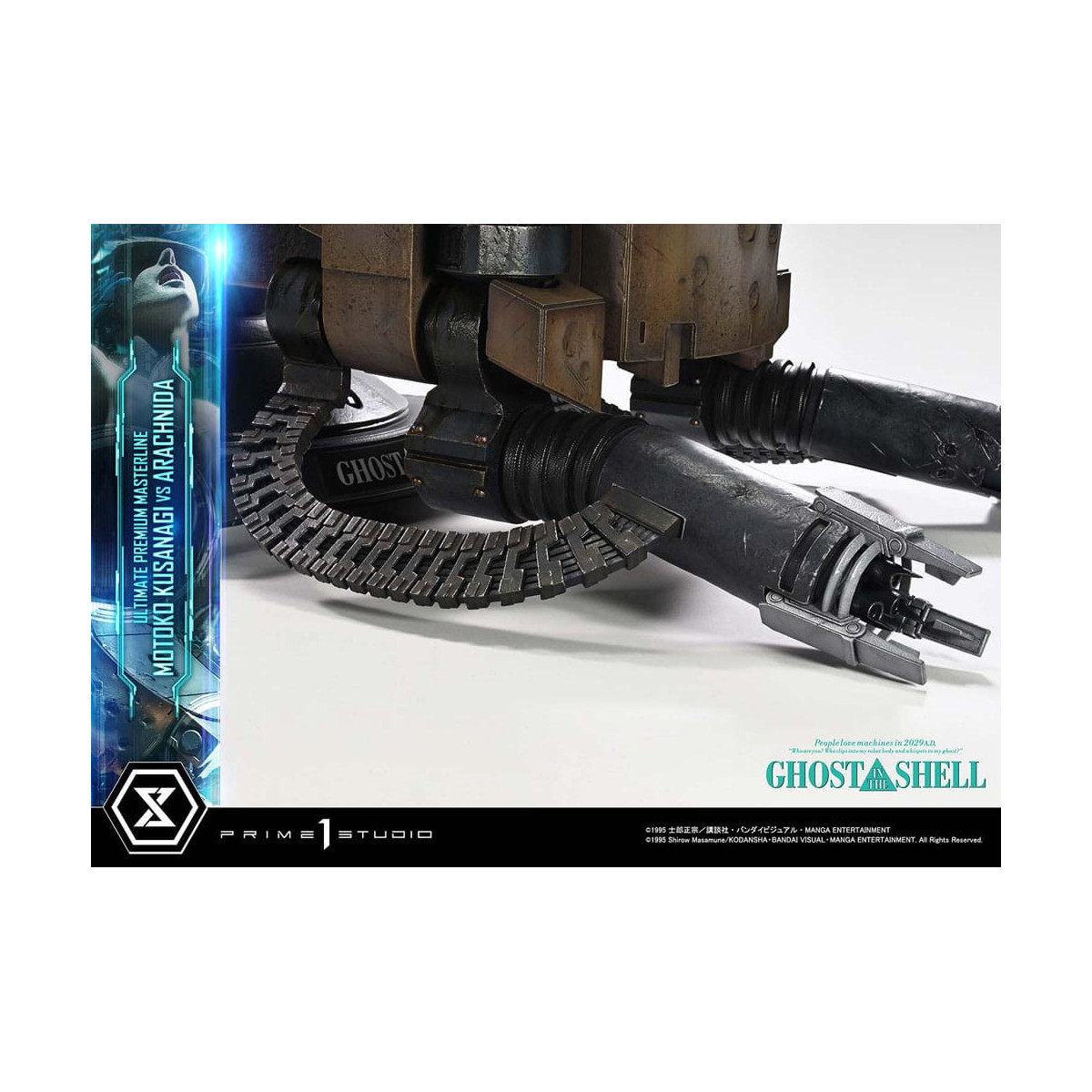 Prime 1 Studio Ghost in the Shell - Motoko Kusanagi vs Arachnida Bonus Version Ultimate Premium Masterline Series 1/4