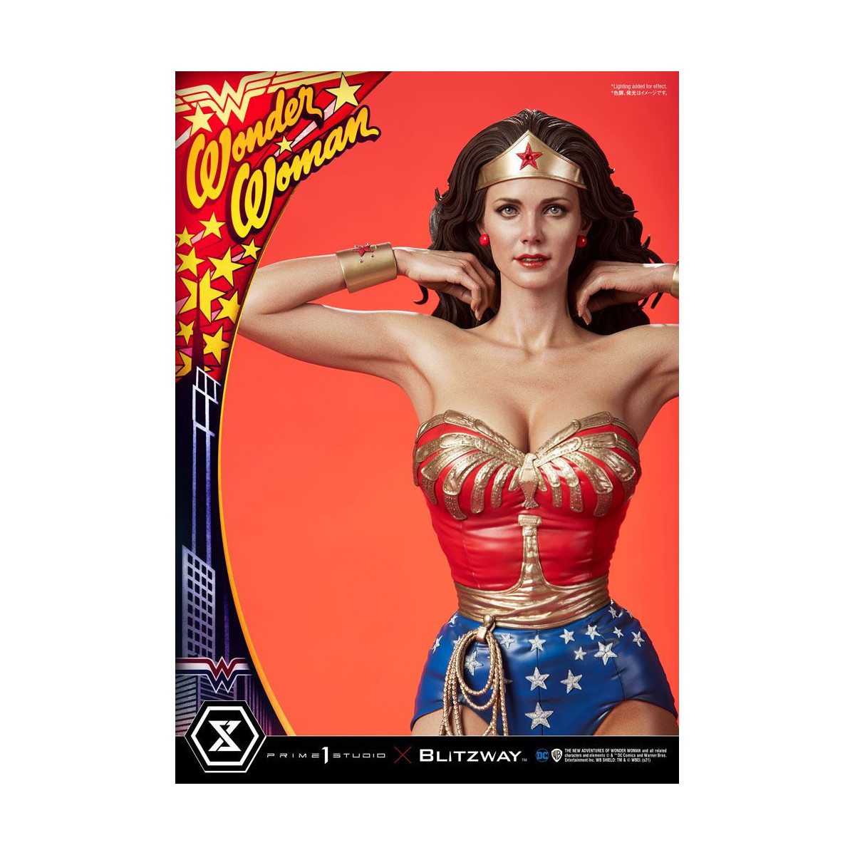 Prime 1 Studio X Blitzway DC Comics - Lynda Carter Wonder Woman 1975 1/3 Statue