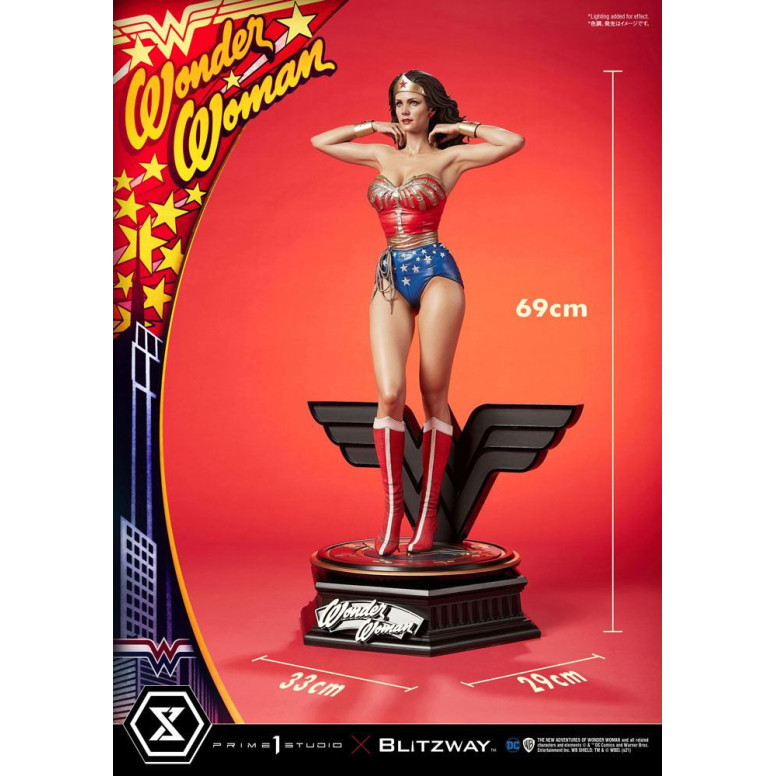 Prime 1 Studio X Blitzway DC Comics - Lynda Carter Wonder Woman 1975 1/3 Statue