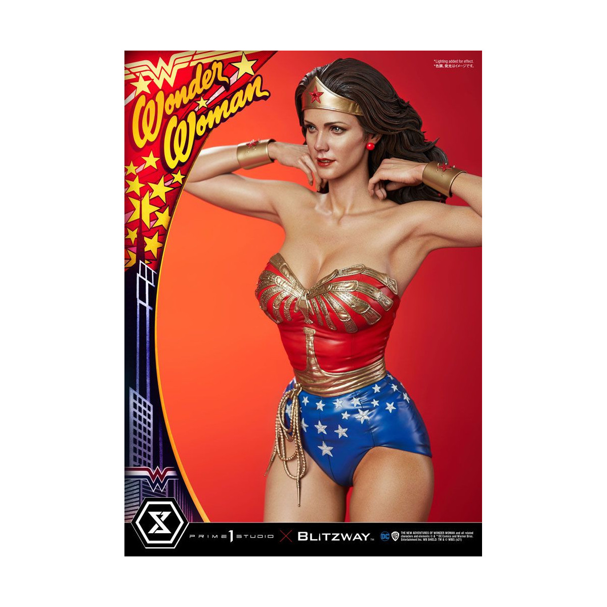 Prime 1 Studio X Blitzway DC Comics - Lynda Carter Wonder Woman 1975 1/3 Statue