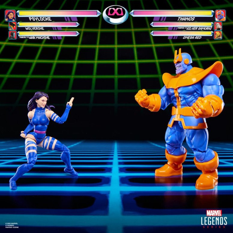 Hasbro Marvel Legends Series Gamerverse - Psylocke vs. Thanos