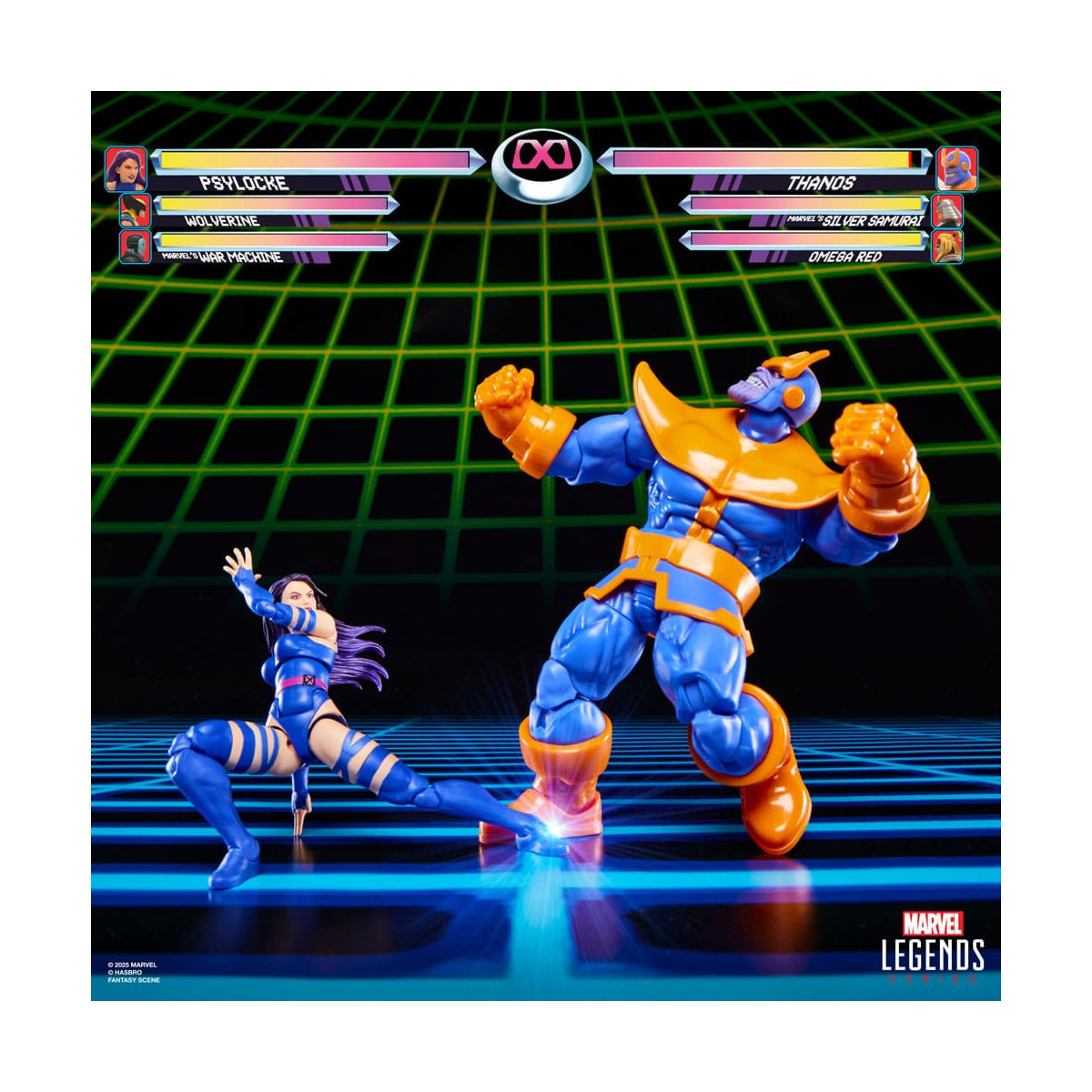 Hasbro Marvel Legends Series Gamerverse - Psylocke vs. Thanos
