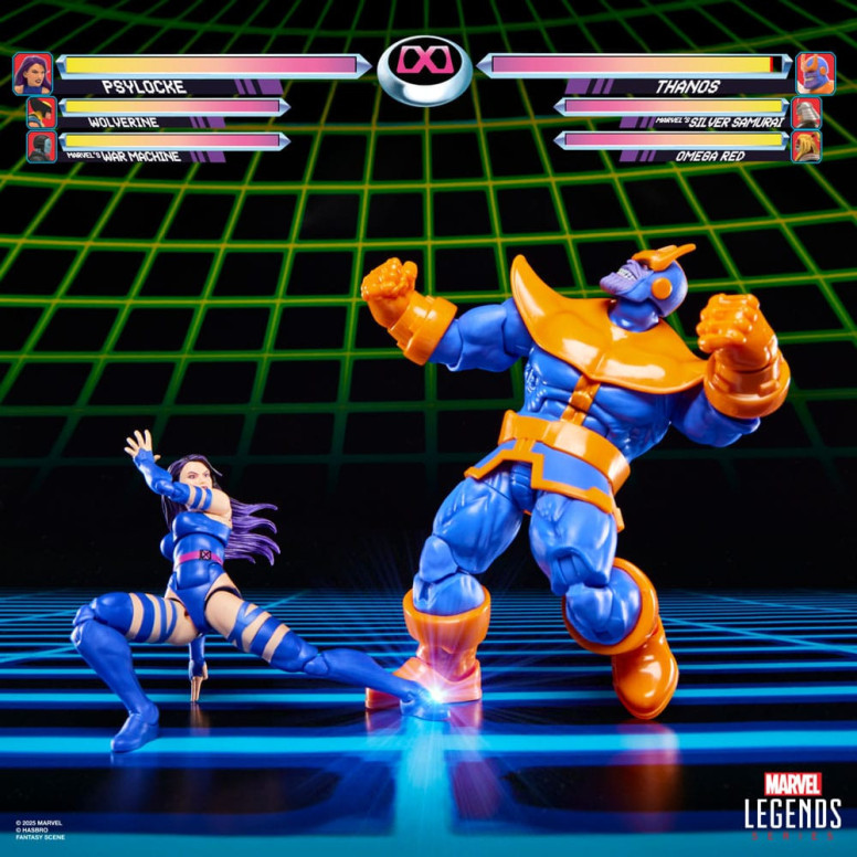 Hasbro Marvel Legends Series Gamerverse - Psylocke vs. Thanos