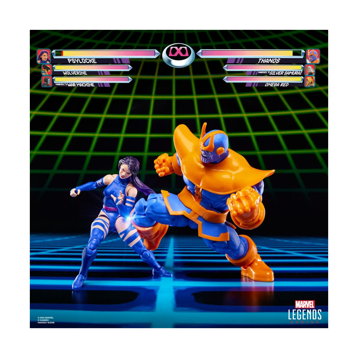 Hasbro Marvel Legends Series Gamerverse - Psylocke vs. Thanos