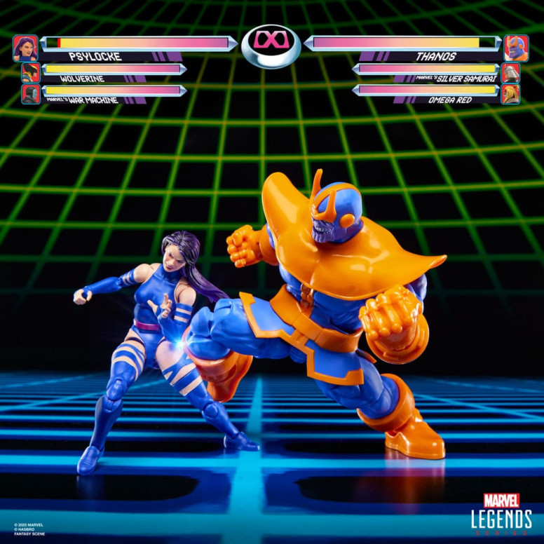 Hasbro Marvel Legends Series Gamerverse - Psylocke vs. Thanos