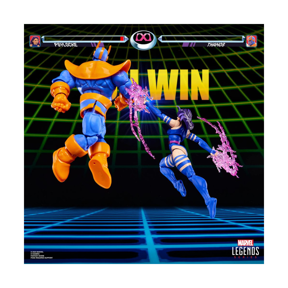 Hasbro Marvel Legends Series Gamerverse - Psylocke vs. Thanos