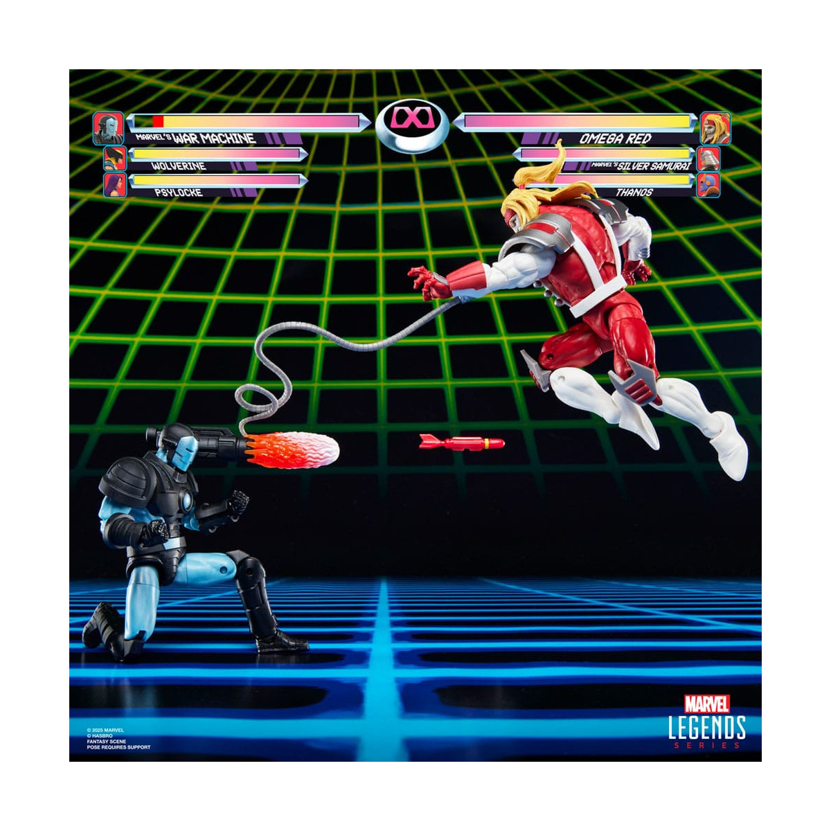 Hasbro Marvel Legends Serie Gamerverse - War Machine vs. Omega Red