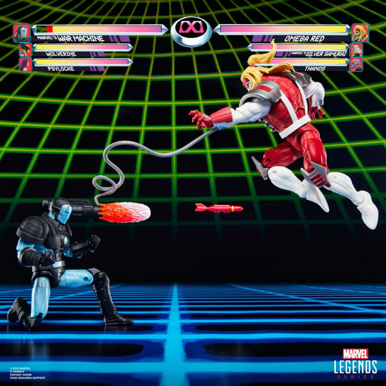 Hasbro Marvel Legends Serie Gamerverse - War Machine vs. Omega Red