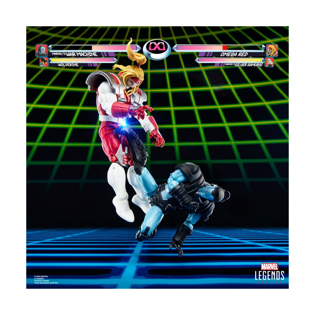 Hasbro Marvel Legends Serie Gamerverse - War Machine vs. Omega Red