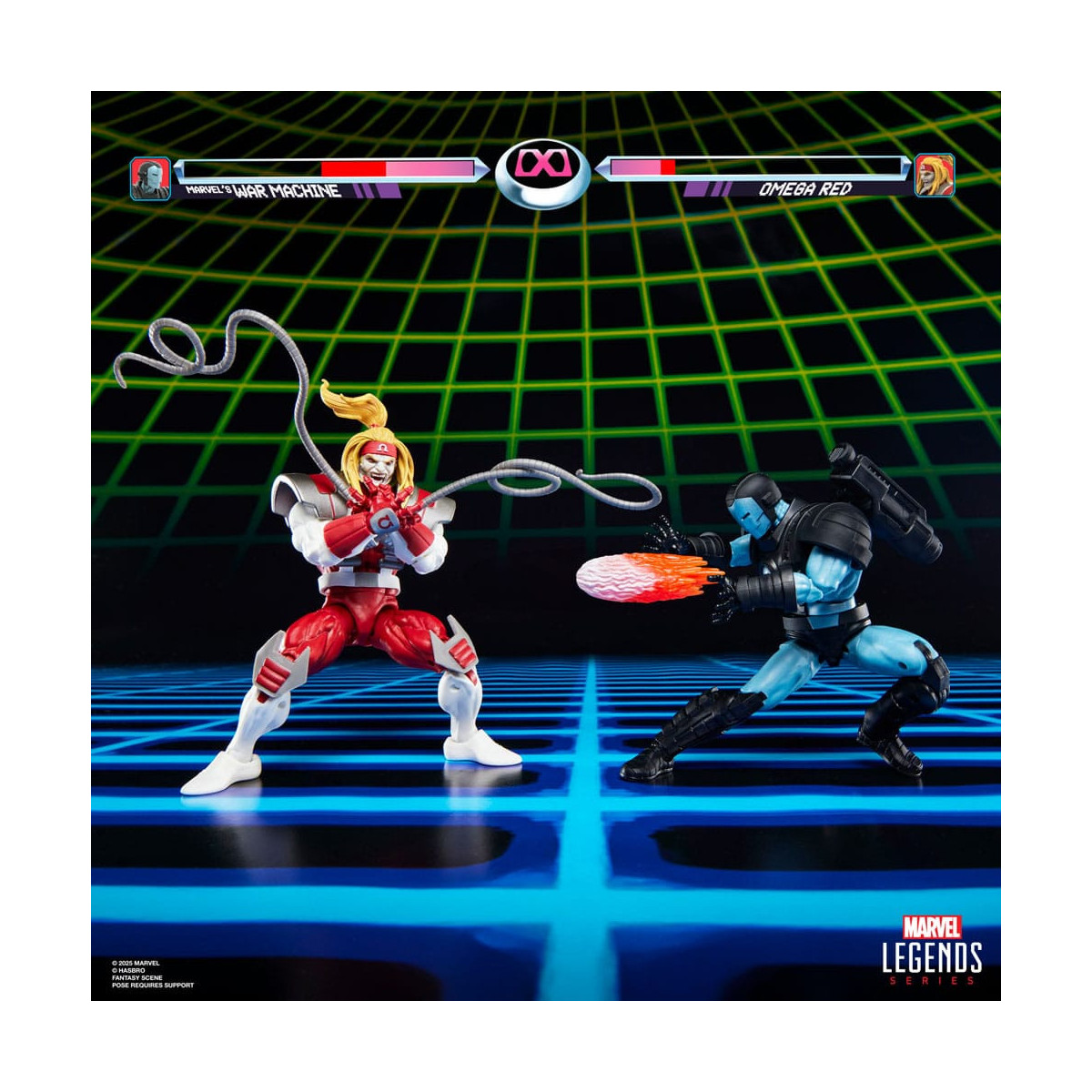 Hasbro Marvel Legends Serie Gamerverse - War Machine vs. Omega Red