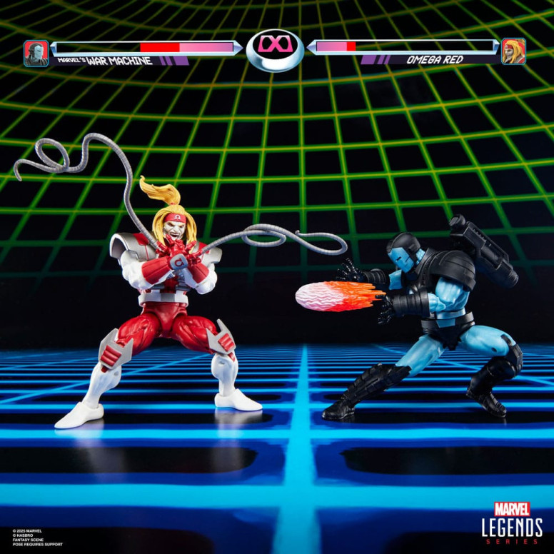 Hasbro Marvel Legends Serie Gamerverse - War Machine vs. Omega Red