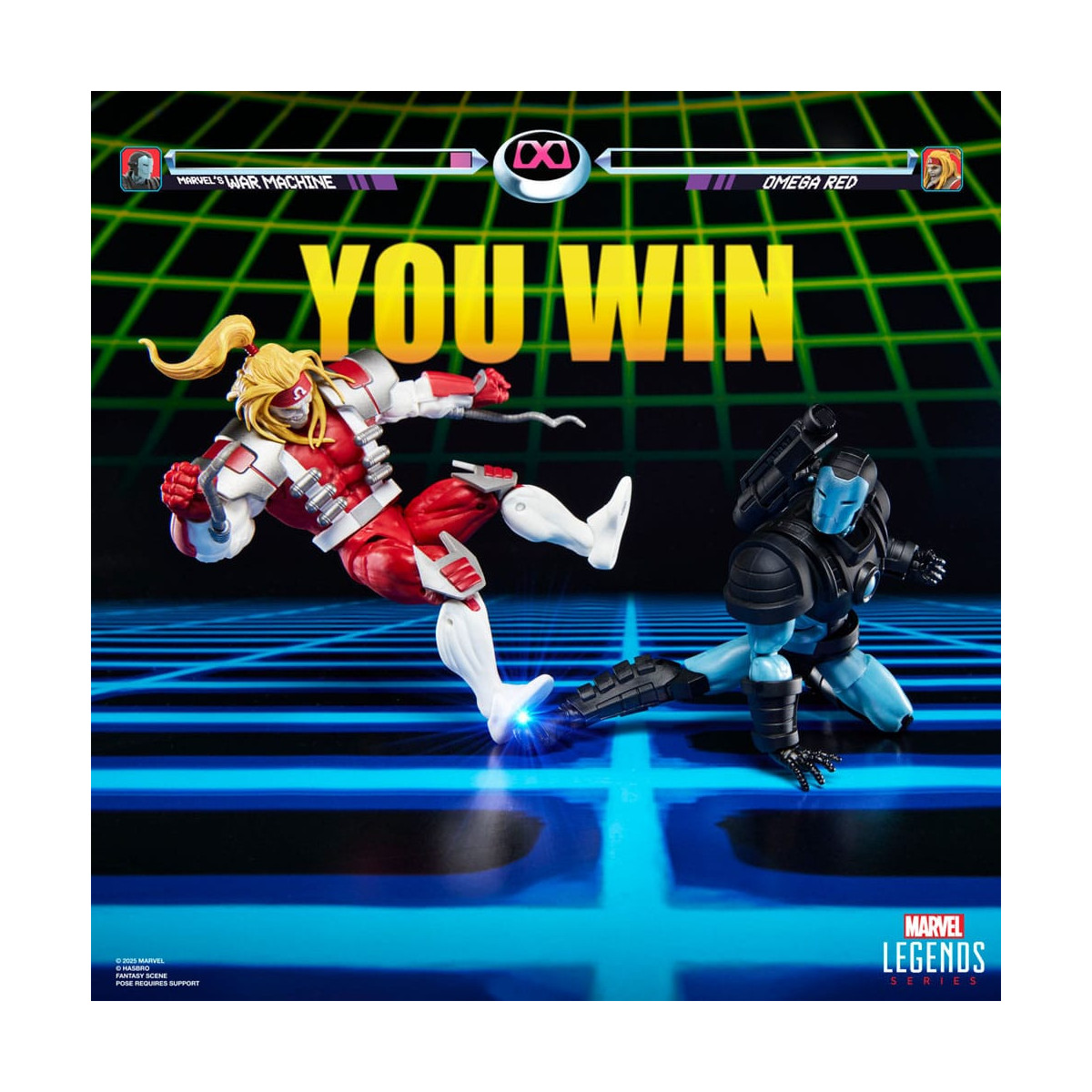 Hasbro Marvel Legends Serie Gamerverse - War Machine vs. Omega Red