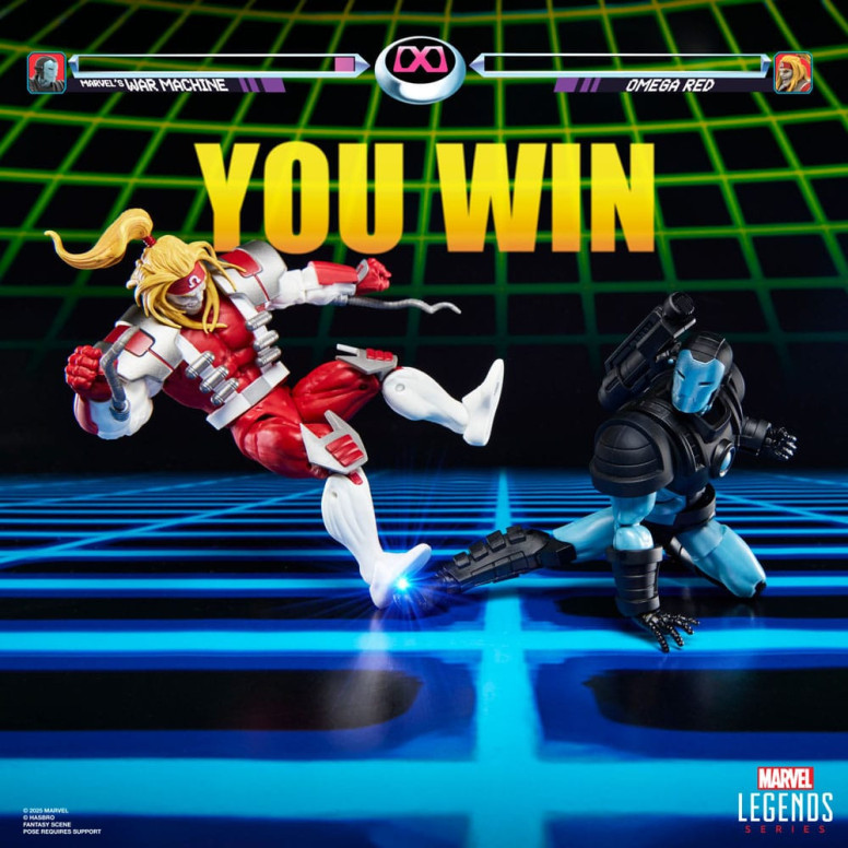 Hasbro Marvel Legends Serie Gamerverse - War Machine vs. Omega Red