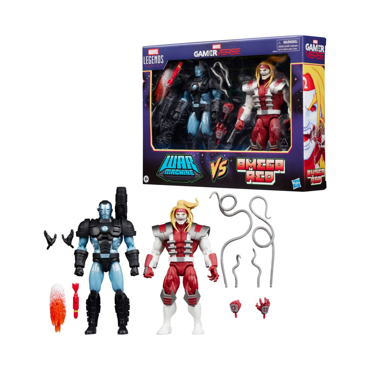 Hasbro Marvel Legends Serie Gamerverse - War Machine vs. Omega Red