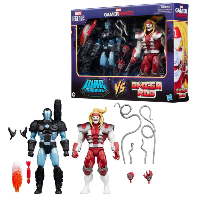Hasbro Marvel Legends Serie Gamerverse - War Machine vs. Omega Red