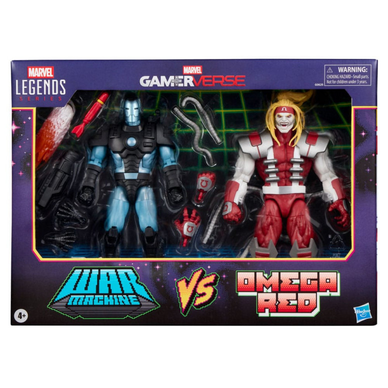 Hasbro Marvel Legends Serie Gamerverse - War Machine vs. Omega Red