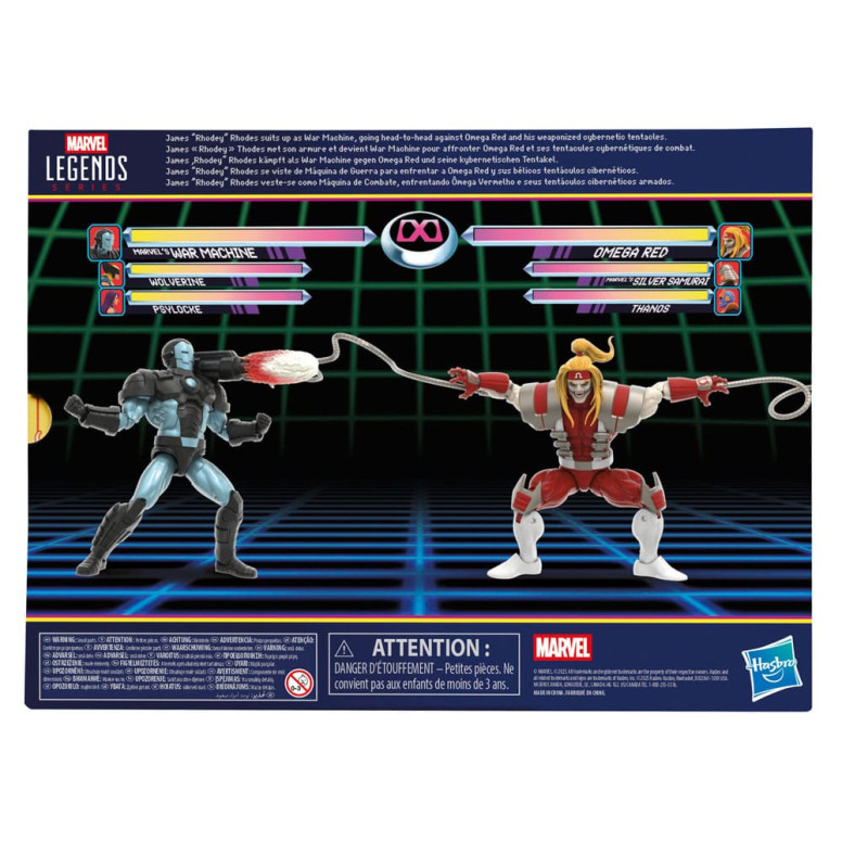 Hasbro Marvel Legends Serie Gamerverse - War Machine vs. Omega Red