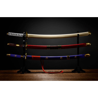 Bandai Tamashii - One Piece - Roronoa Zoro Estilo Tres Espadas Set 1/1 - Set 3 Réplicas de Espadas