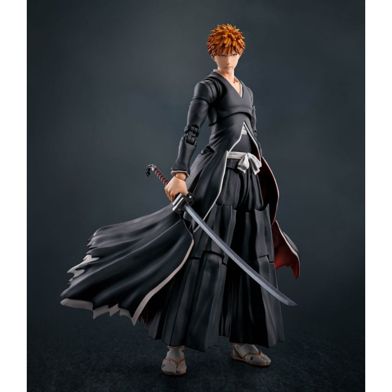 Tamashii Bandai - ICHIGO KUROSAKI GETSUGATENSHO - Bleach 1000 AÑOS DE GUERRA SANGRIENTA - SH Figuarts SHF
