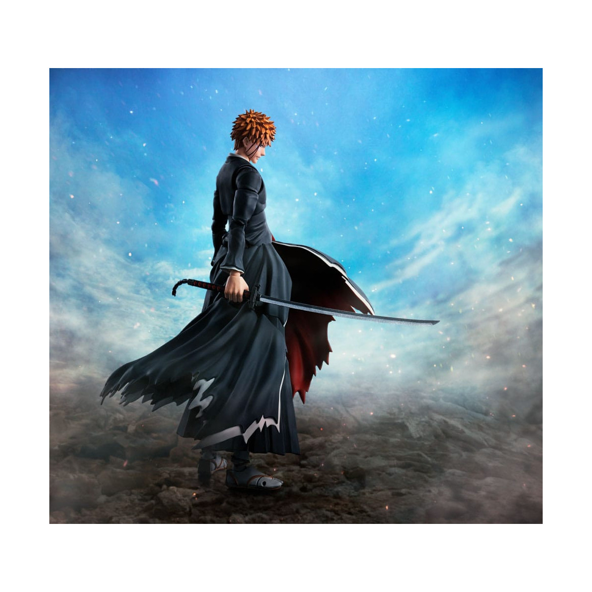 Tamashii Bandai - ICHIGO KUROSAKI GETSUGATENSHO - Bleach 1000 AÑOS DE GUERRA SANGRIENTA - SH Figuarts SHF